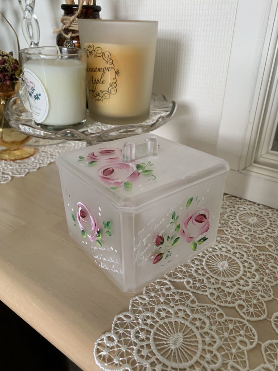 トールペイント☆完成品☆小物入れ