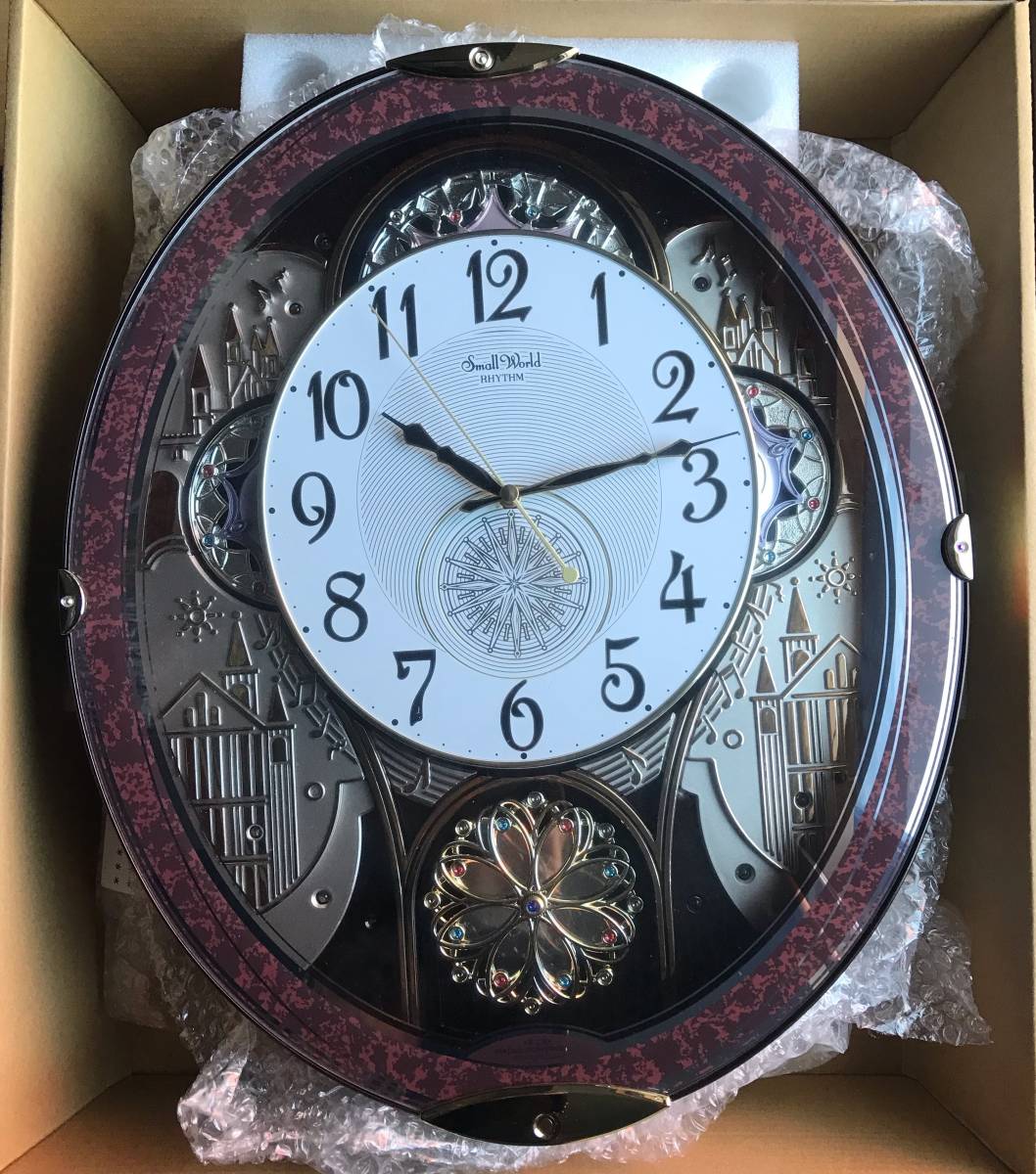 電波からくり時計 スモールワールドノエルN 4MN539RH リズム製品情報