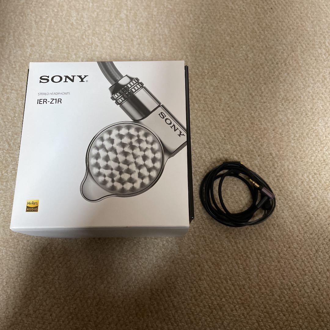 目立った傷や汚れなし】SONY IER-Z1R 有線イヤホン MUC-M12SM2 付きの
