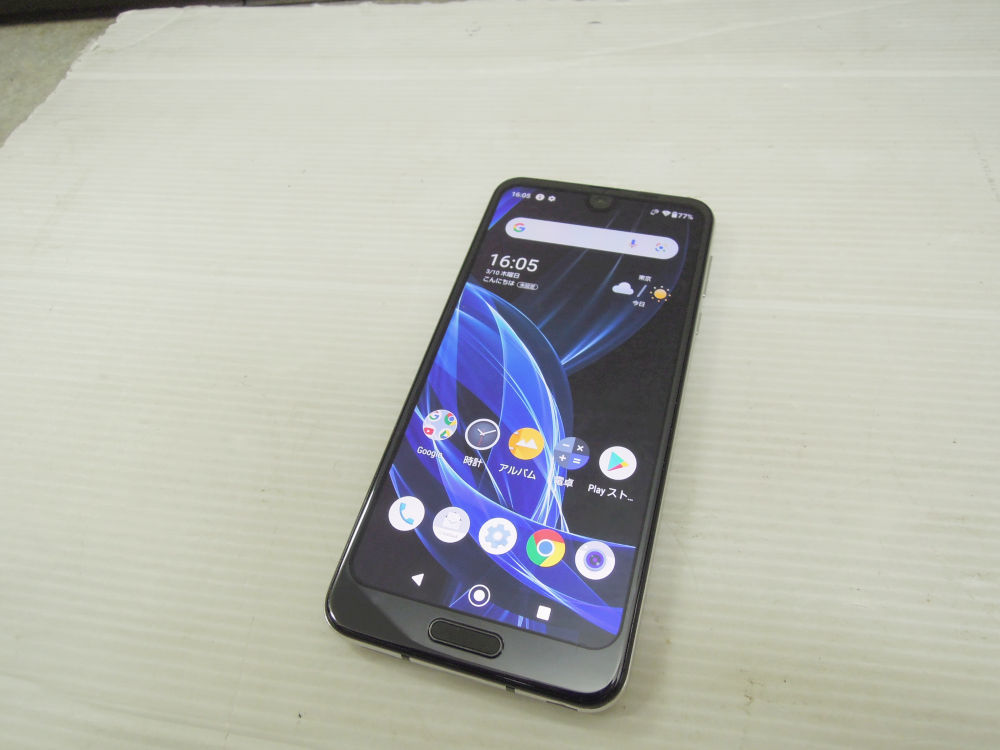 【傷や汚れあり】3082) softbank AQUOS R2 SHARP シャープ アクオス ソフトバンク 706SH ブラック 判定〇の ...