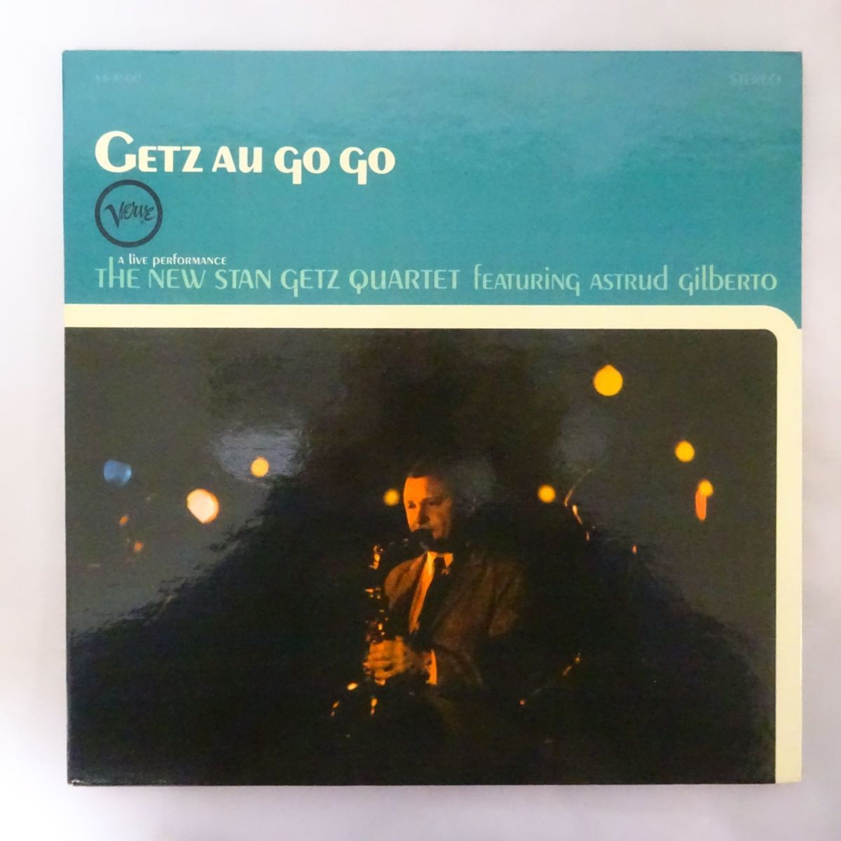 【やや傷や汚れあり】11157141;【US盤/VERVE/VAN刻印/深溝/コーティング/名演】The New Stan Getz