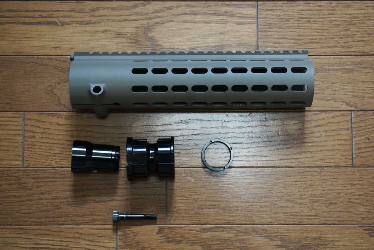 やや傷や汚れあり】Airsoft Artisan Daniel Defenseタイプ HK416ハンド