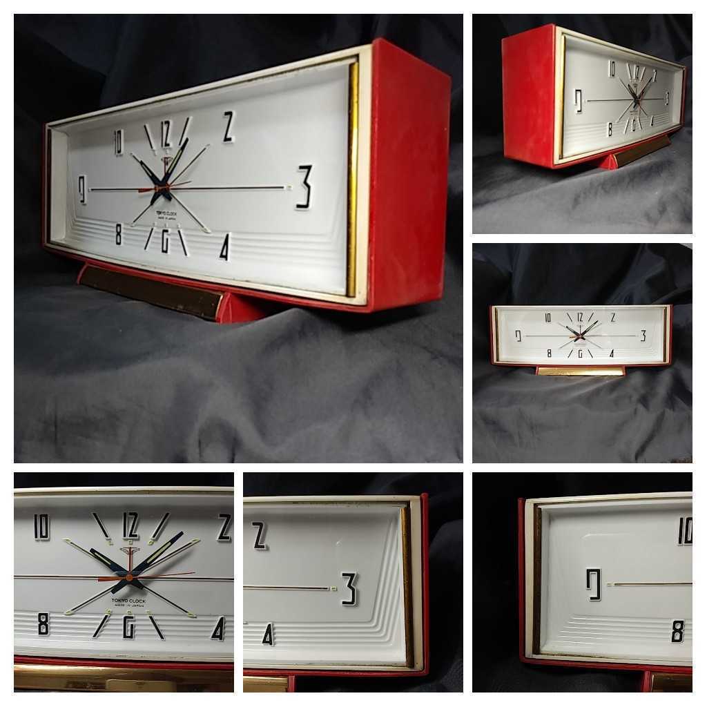 置き時計 ツインバード ポストモダン ミッドセンチュリー スペースエイジ