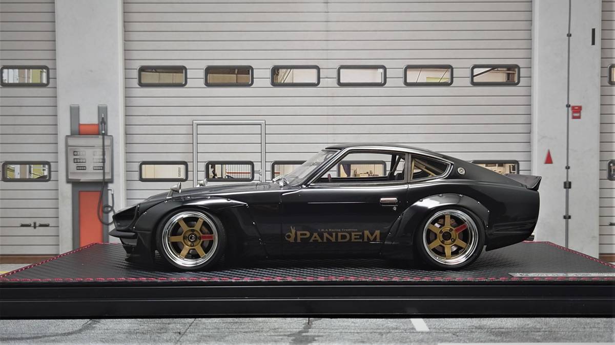 □イグニッションモデル 1/43 1998 トヨタコロナエクシブ #19 金石勝智