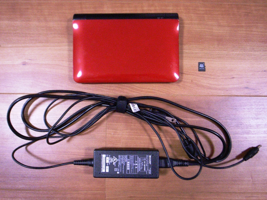 SHARP NetWalker PC-T1 本体&アダプターのみ NetWalker【PC-T1】：シャープ