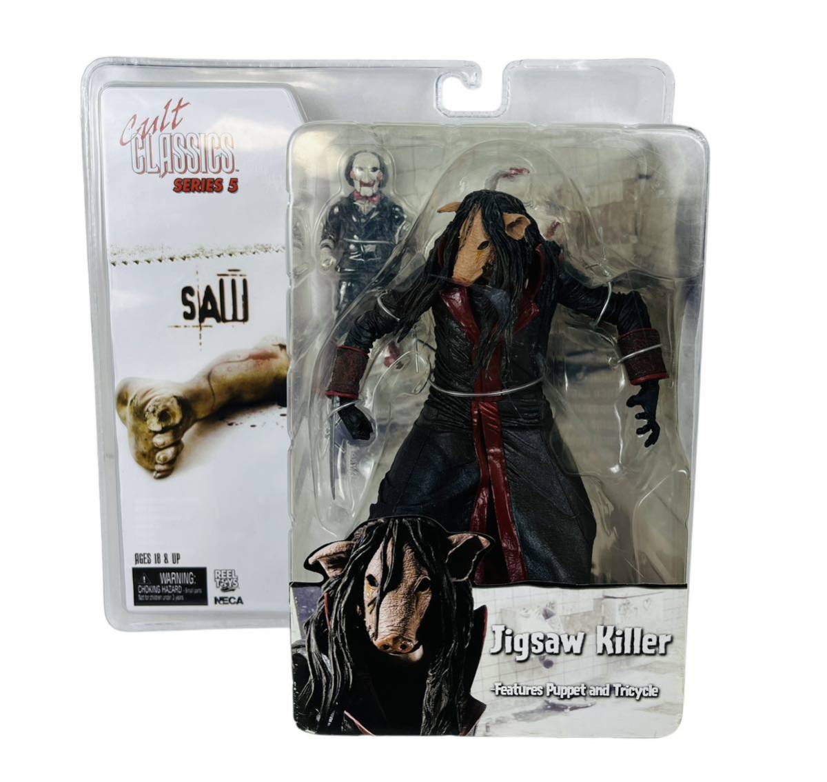 【未使用】 未開封 NECA ネカ REEL TOYS Cult CLASSICS SERIES5 SAWⅢ ジグソー ジグソウ キラー
