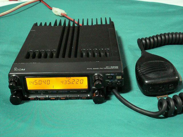 ICOM IC-2350HデュアルバンドFMトランシーバー Icom 2350H transceiver IC-2350H