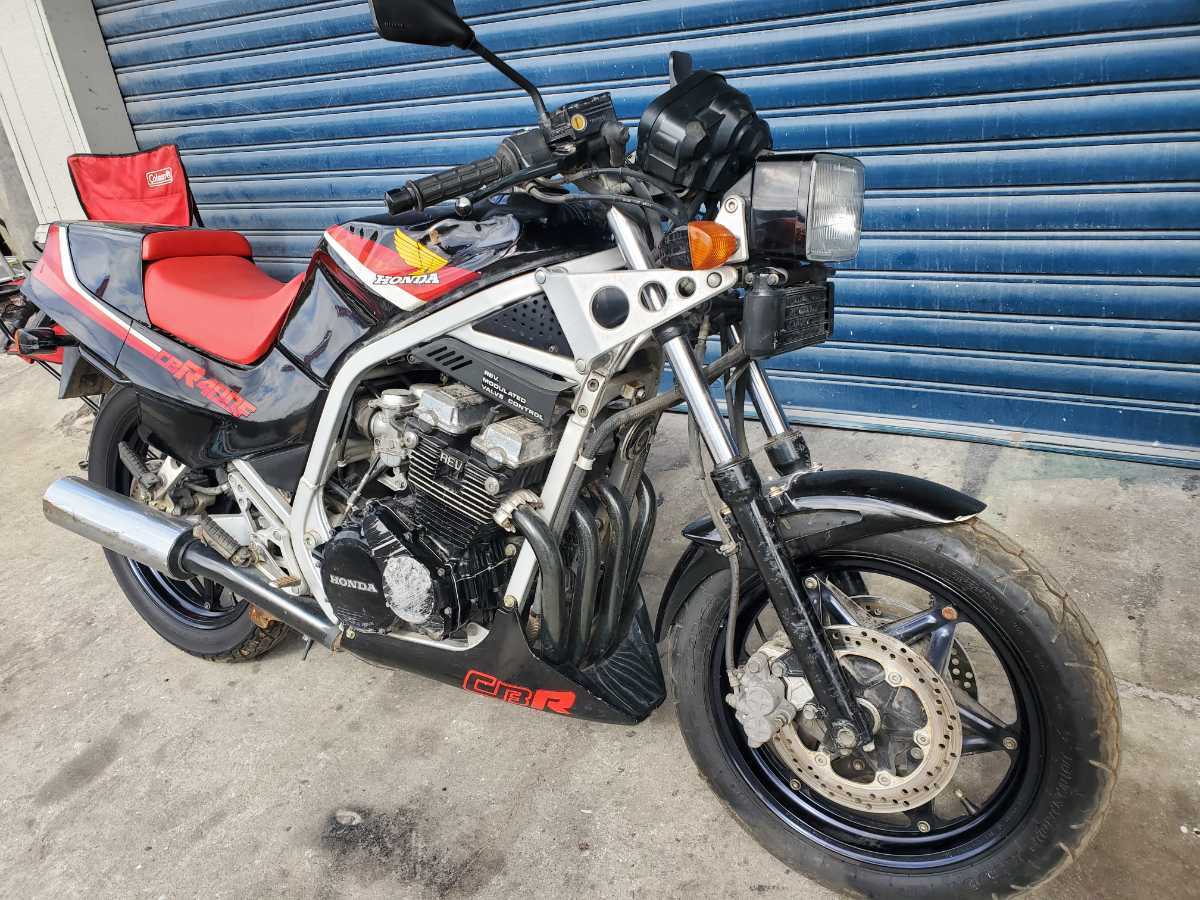 希少！美品！当時物 CBR400F 純正シート 黒 CBR400F 純正シート 黒 オリジナル 当時物 希少 車検用