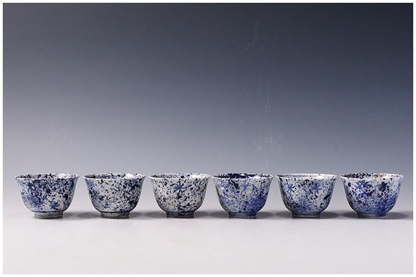 丹羽シゲユキ ぐい呑み お猪口 茶杯 酒器 花器 中国茶器 台湾茶 新品 ...