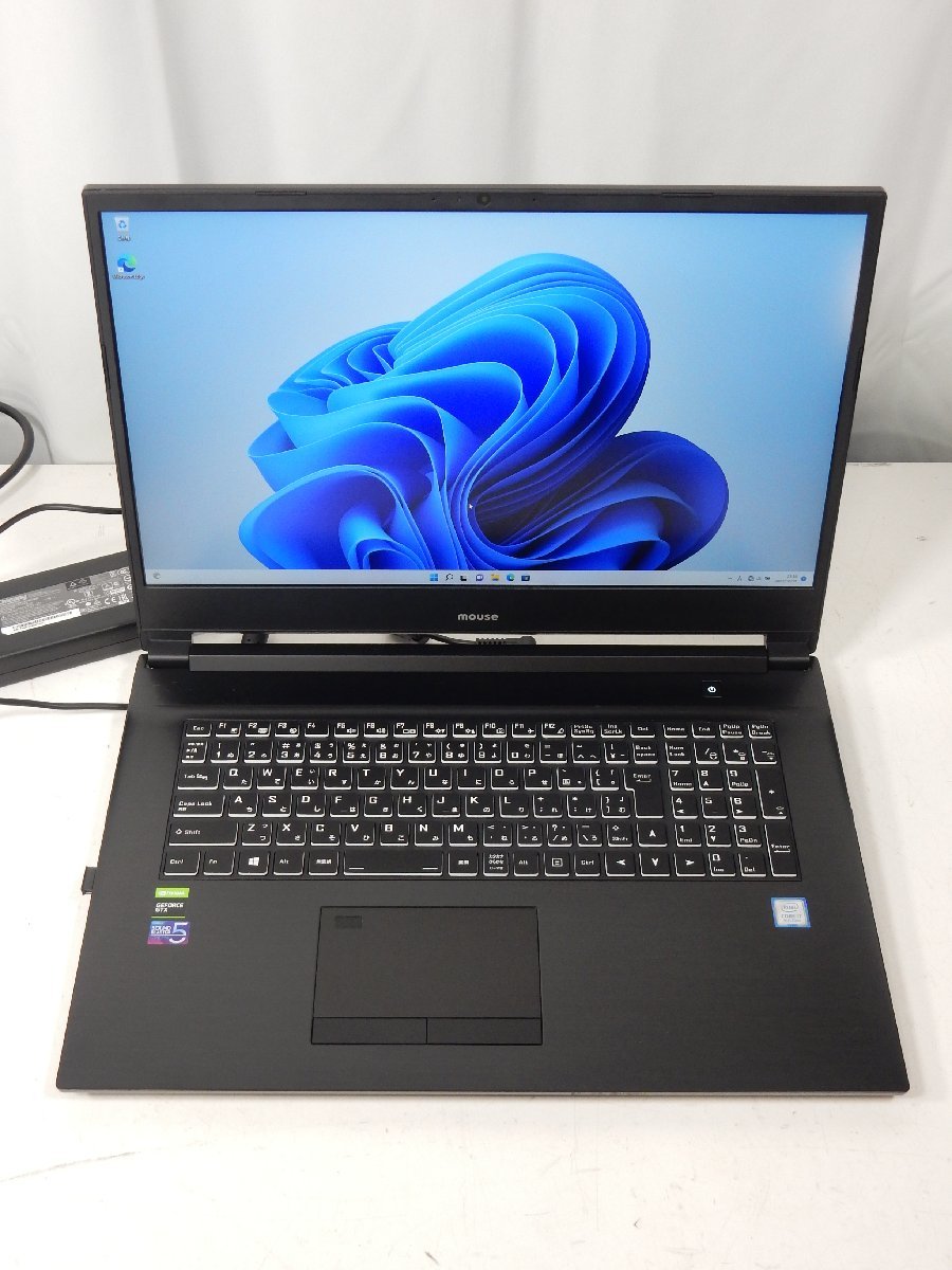 【目立った傷や汚れなし】美品 Mouse Computer マウスコンピューターm-Book W890XN-M2S5-KK Core i7 ...