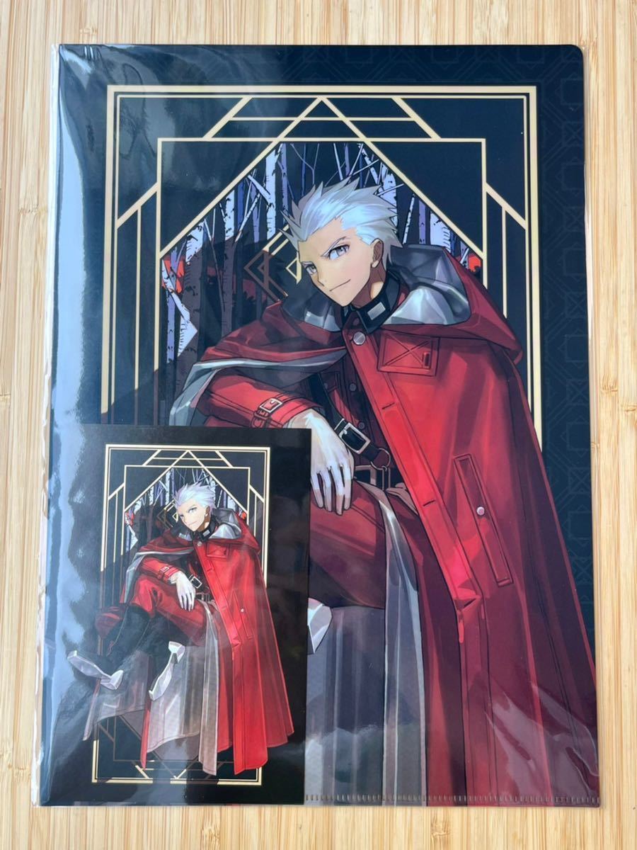 未使用】ワダアルコ展 Fate & Fate/EXTRA ART WORKS クリアファイル