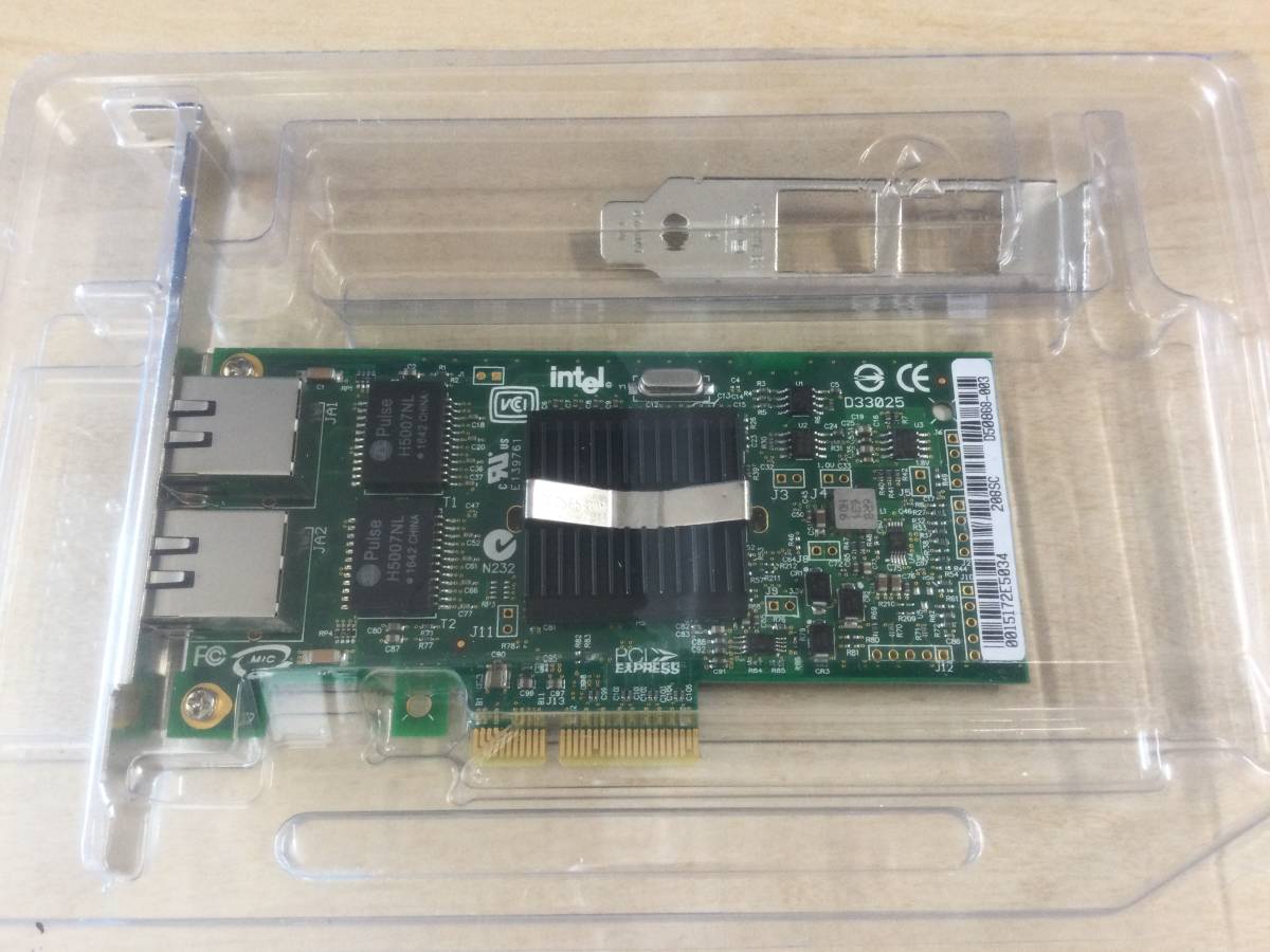【未使用】intel (R) PRO / 1000PT DUAL PORT , EXPI19202PT 3個セットの落札情報詳細 - ヤフオク ...