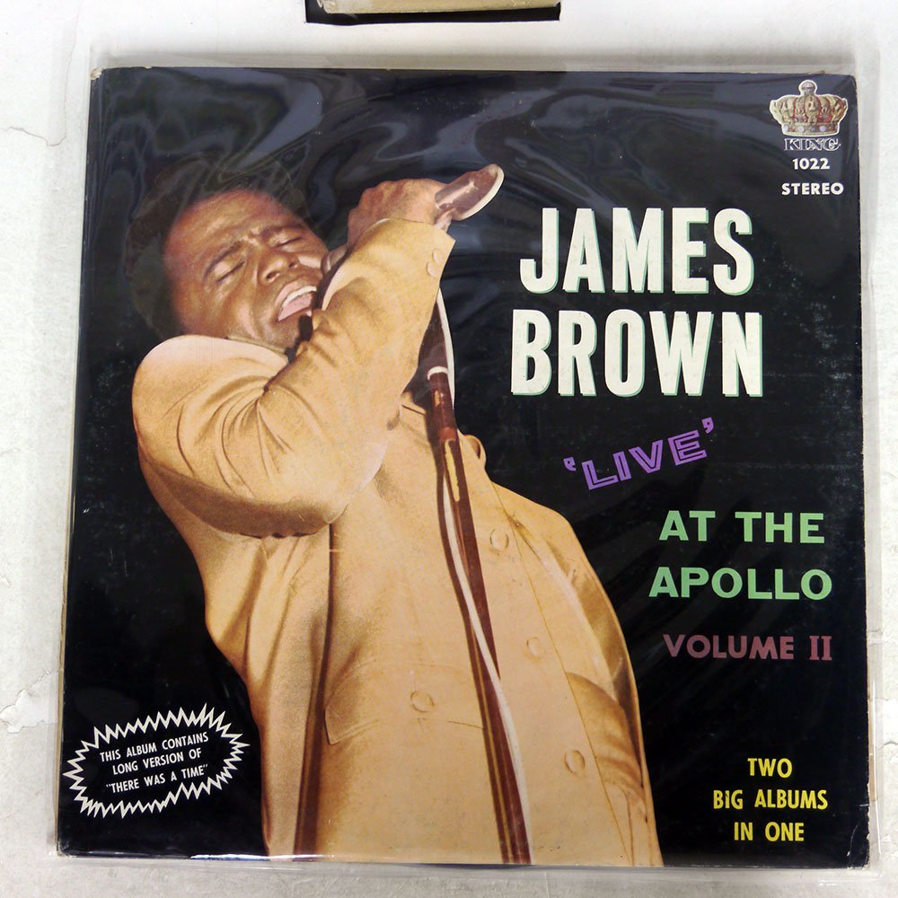 【傷や汚れあり】米 JAMES BROWN/LIVE AT THE APOLLO/KING KS121022の落札情報詳細 ヤフオク