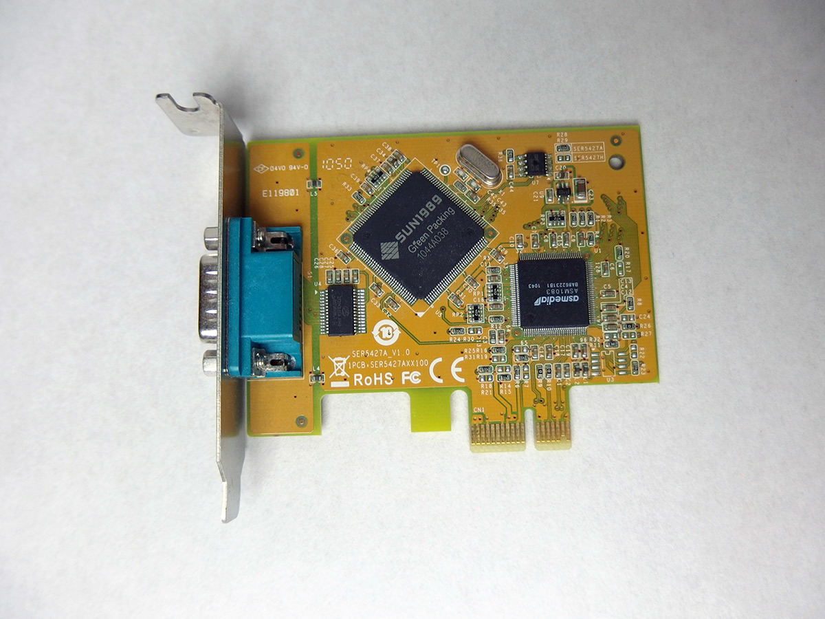 【目立った傷や汚れなし】【中古】DELL シリアルポートカード SUNIX SER5427A 9pin Low Profileの落札情報詳細