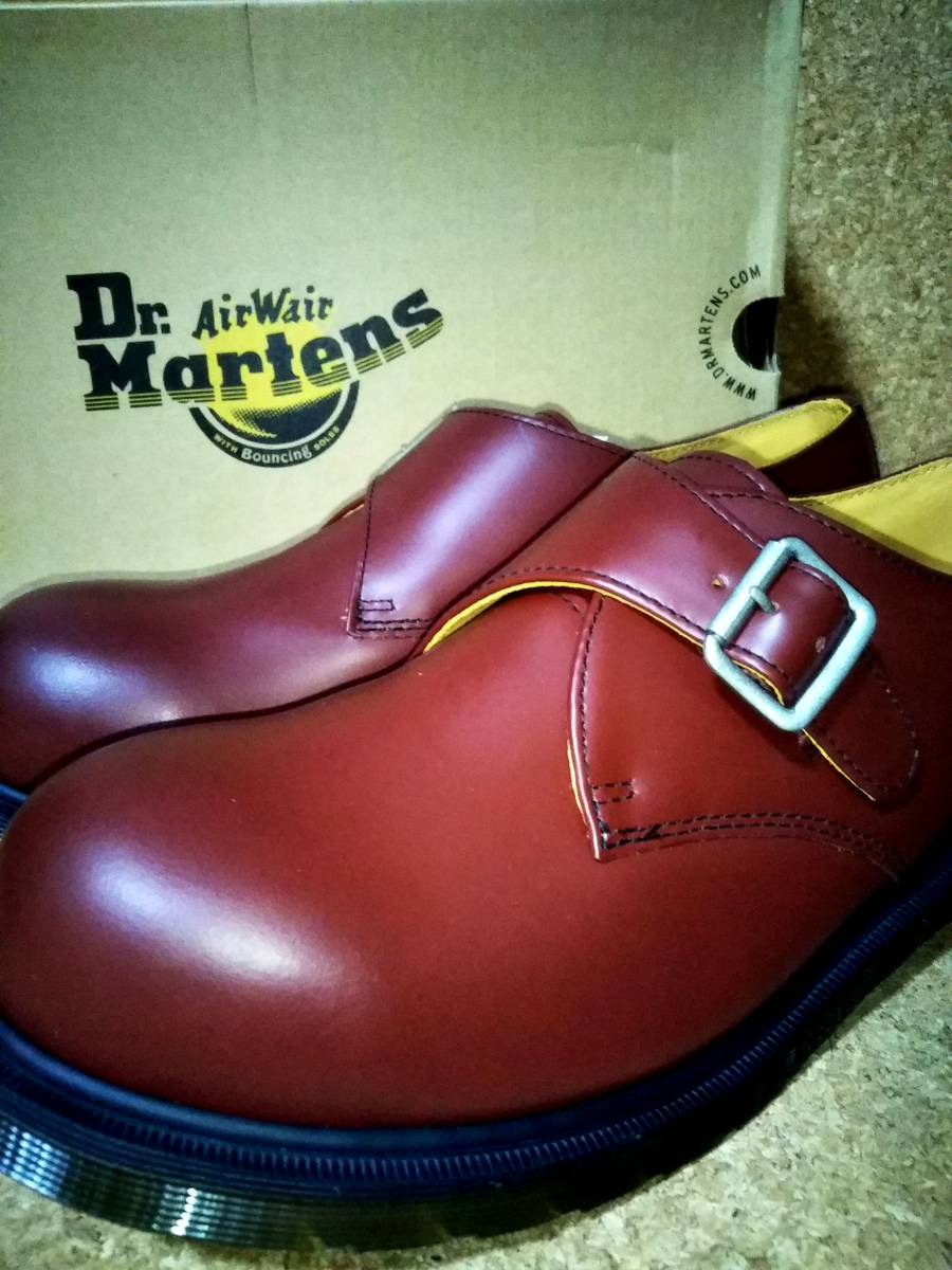 希少 イングランド製 ドクターマーチン JOEY スチールトゥ モンク