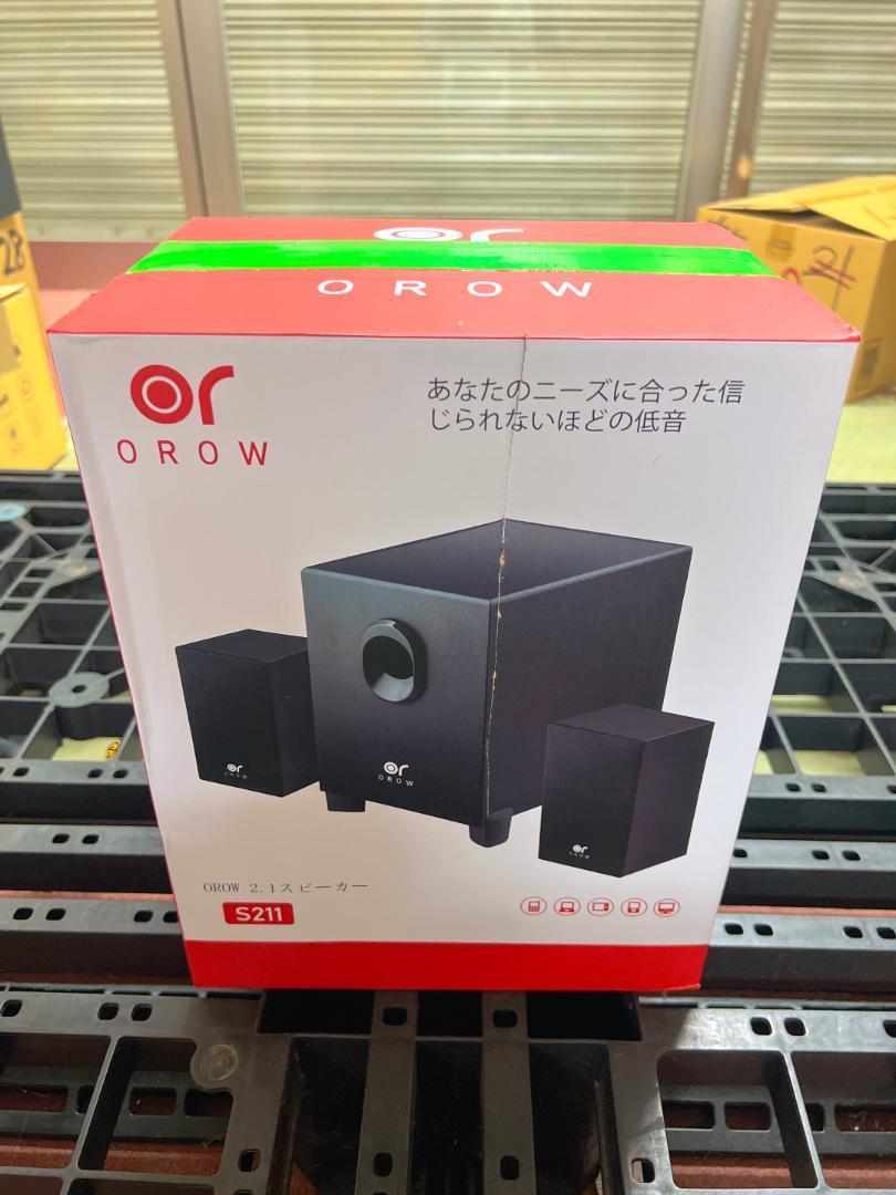 【未使用】OROW 2.1CH USB電源デスクトップスピーカー サブウーファー付 16W の落札情報詳細| ヤフオク落札価格情報 オークフリー