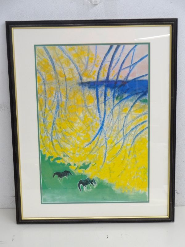 ブラジリエ 額装リトグラフ （リトグラフ版画 アンドレ