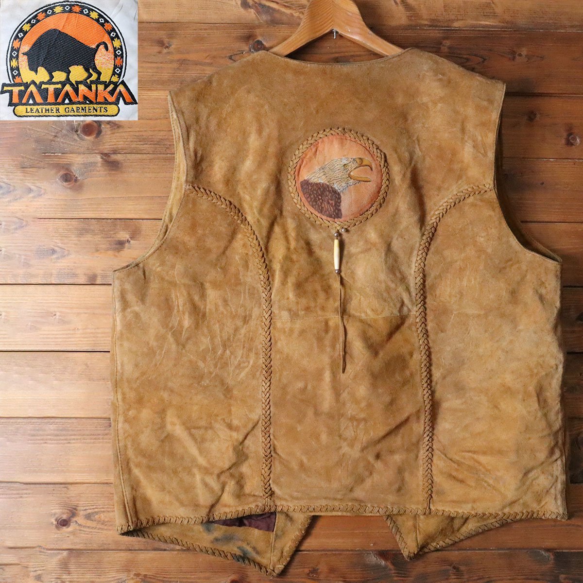 TATANKA ヴィンテージ　レザーベスト TATANKA ヴィンテージレザーベスト