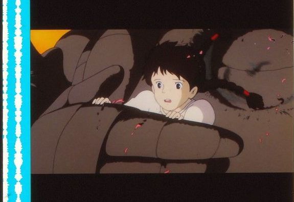天空の城ラピュタ 35mmフィルム 連続5コマ 横沢啓子 シータ