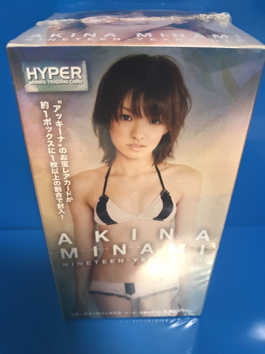 未使用】トレーディングカード HYPER 未開封BOX 【南明奈 「Nineteen 
