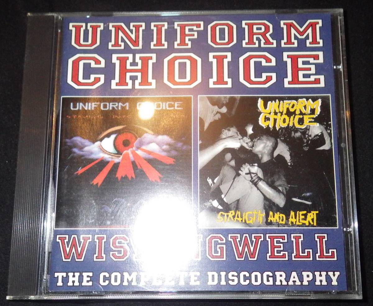 【目立った傷や汚れなし】【UNIFORM CHOICE★WISHINGWELL】minor thread fugazi 7seconds