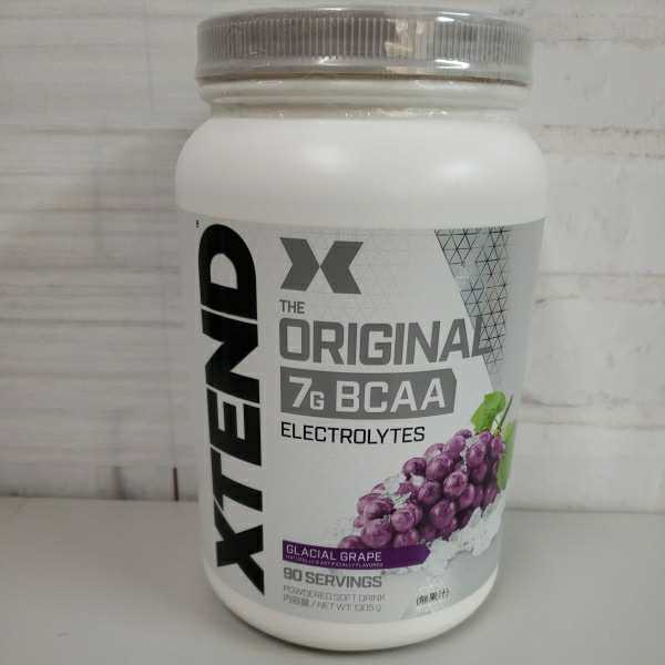【未使用】501y2516★Scivation Xtend BCAA 7000mg Glacial Grape 90杯分 (グレープ) 国内