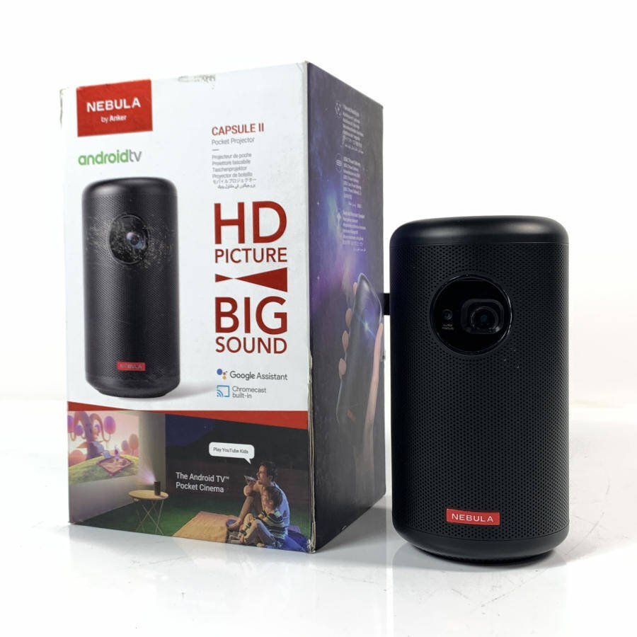 Nebula Capsule ⅡAnker アンカー プロジェクター ジャンク品 楽天市場】[ジャンク] Anker Nebula Capsule II モバイル
