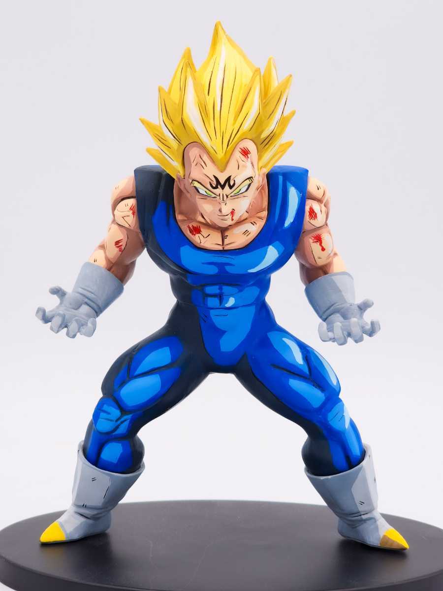 未使用に近い】ドラゴンボール ベジータ フィギュア リペイント 2次元
