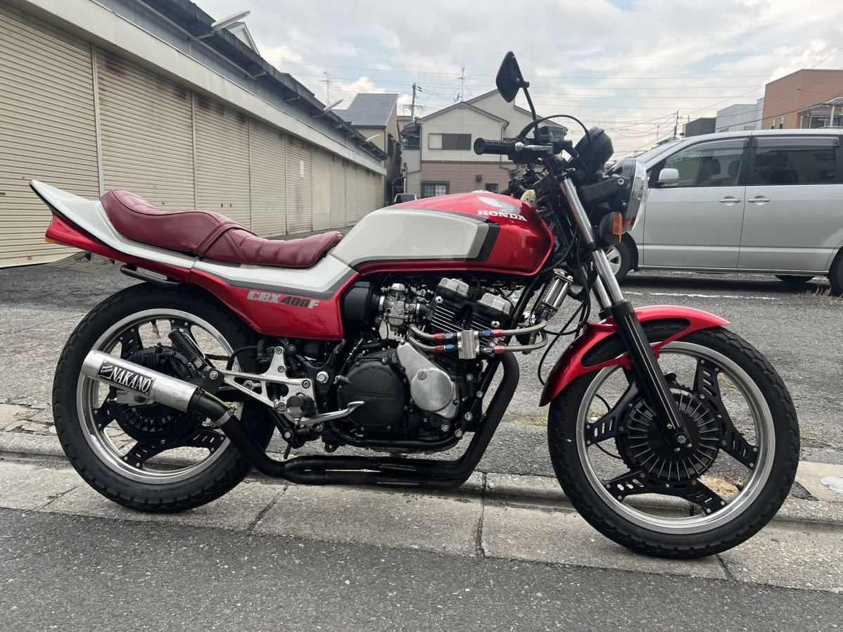 cbx400f.550f用BEET JAPAN 木山スペシャル当時ものマフラー CBX400F