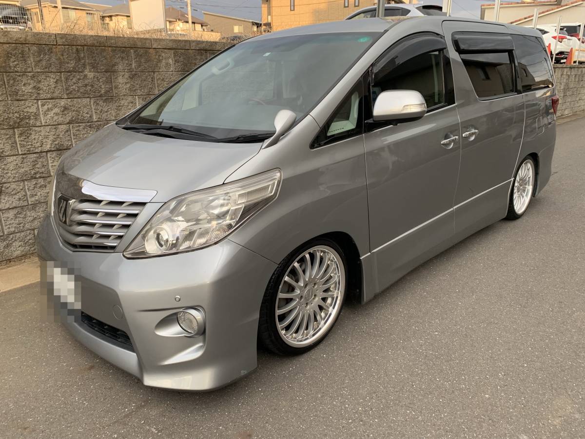 走行距離 137,500 km】1万円スタート！車検2年付！20アルファード