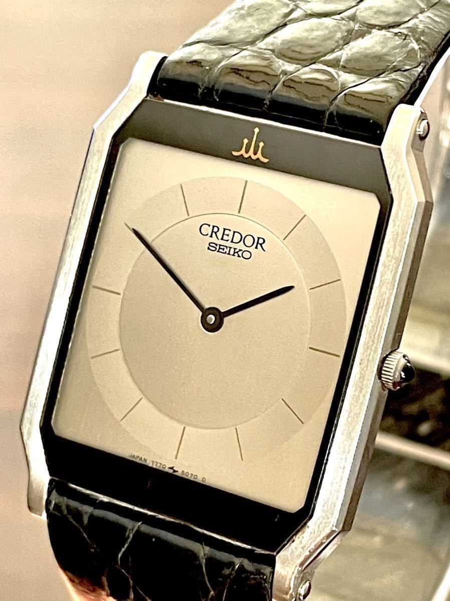 超レア CREDOR 22KT SEIKOのクレドール クロノグラフ パワー 超レア CREDOR 22KT SEIKOのクレドール クロノグラフ パワー