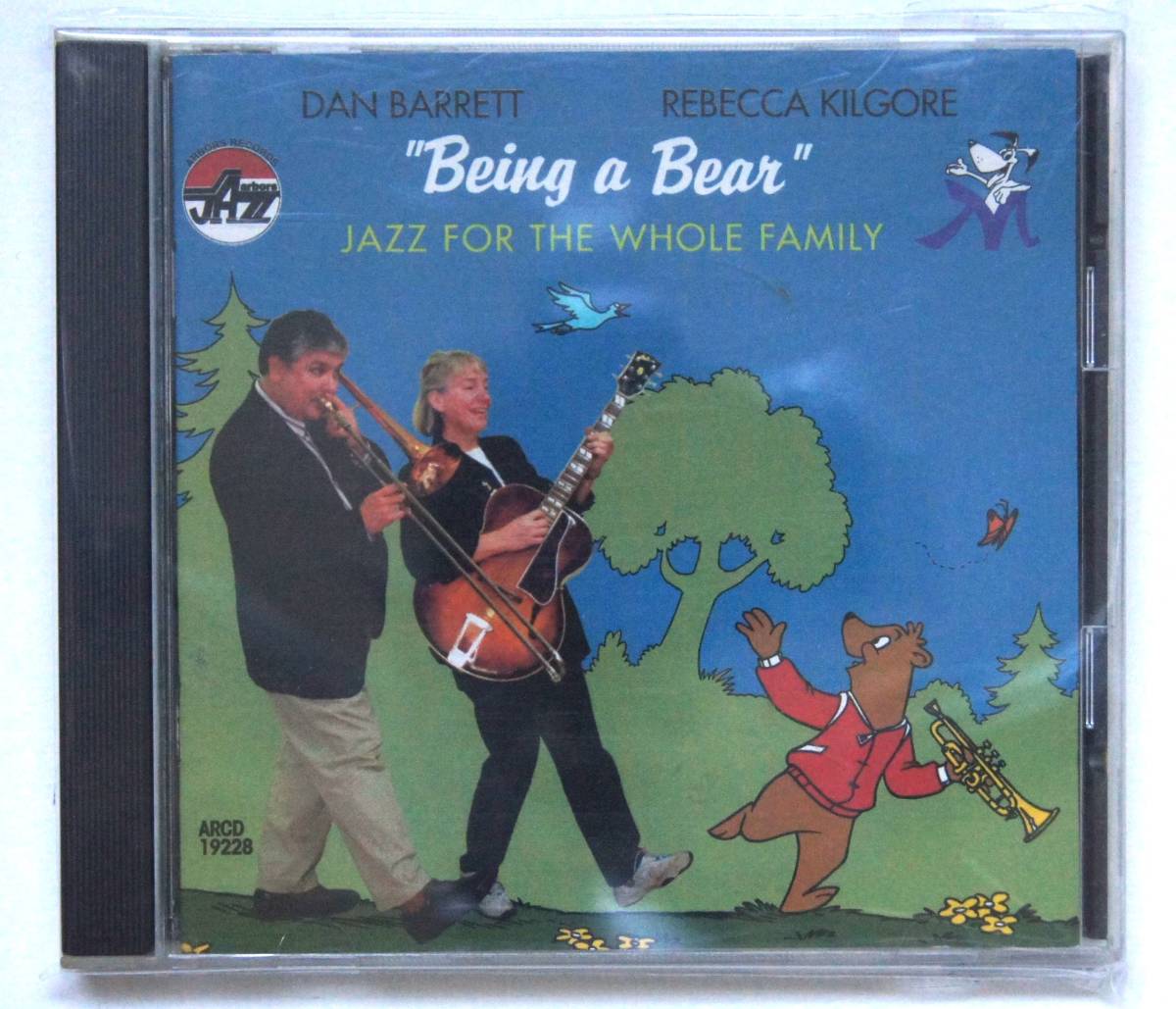 【目立った傷や汚れなし】DAN BARRETT & REBECCA KILGORE / BEING A BEAR ダン・バレット＆レベッカ・キルゴア ARBORS RECORDS ARCD