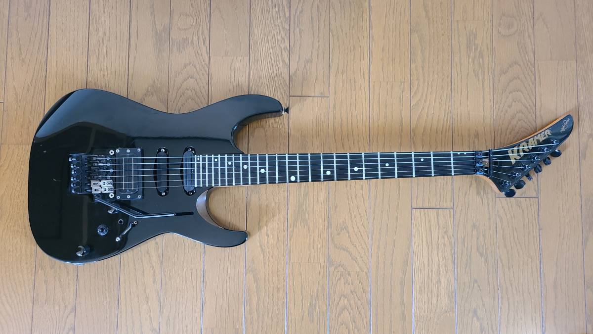 全体的に状態が悪い】ジャンク KRAMER Night Swan ナイト スワン Floyd