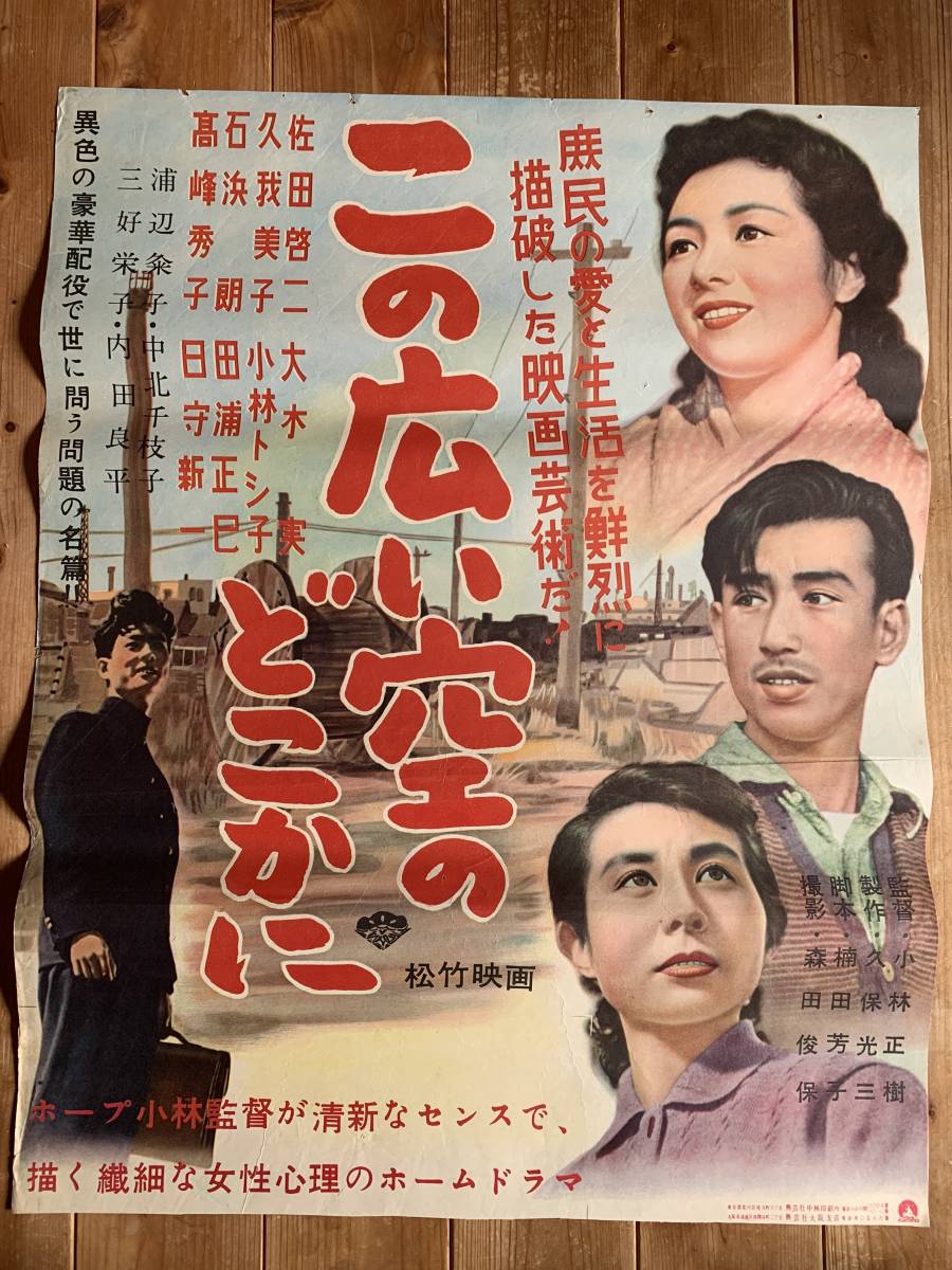 映画ポスター SADA　日本版B2サイズ やや傷や汚れあり】☆大感謝祭☆この広い空のどこかに☆B2サイズ