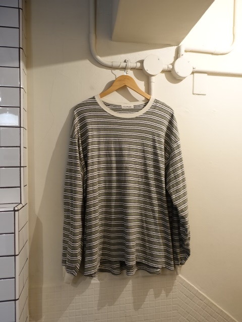 POLYPLOID ボーダー長袖カットソー サイズ3 目立った傷や汚れなし】POLYPLOID ボーダー ロング Tシャツ