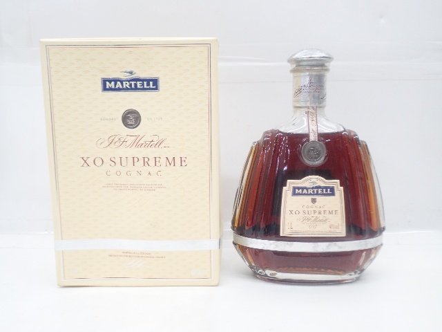 【未開栓】MARTELL XOスプリーム グリーンボトル ブランデー 700ml 未開栓】MARTELL XOスプリーム グリーンボトル ブランデー 700ml