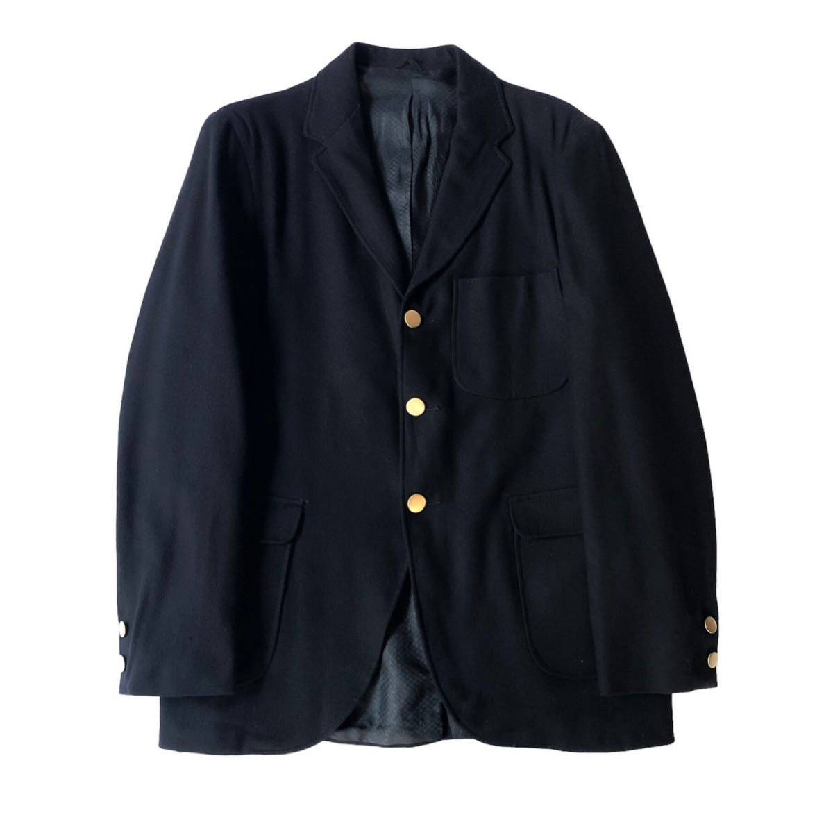 【やや傷や汚れあり】60s Brent Montgomery Ward Wool Gold Buttons Navy Blazer 60年代