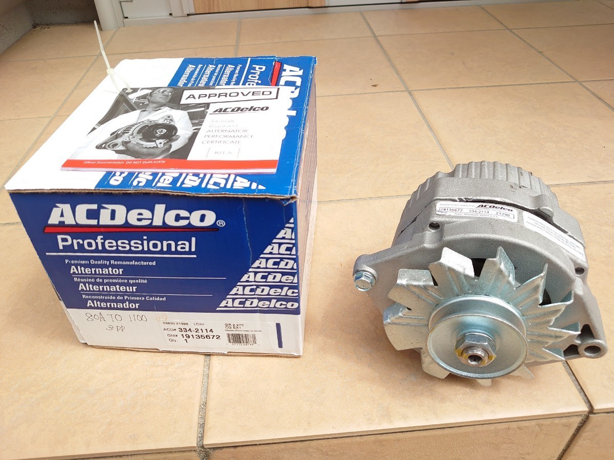 未使用に近い】ACDelco ACデルコ オルタネーター エルカミーノ 
