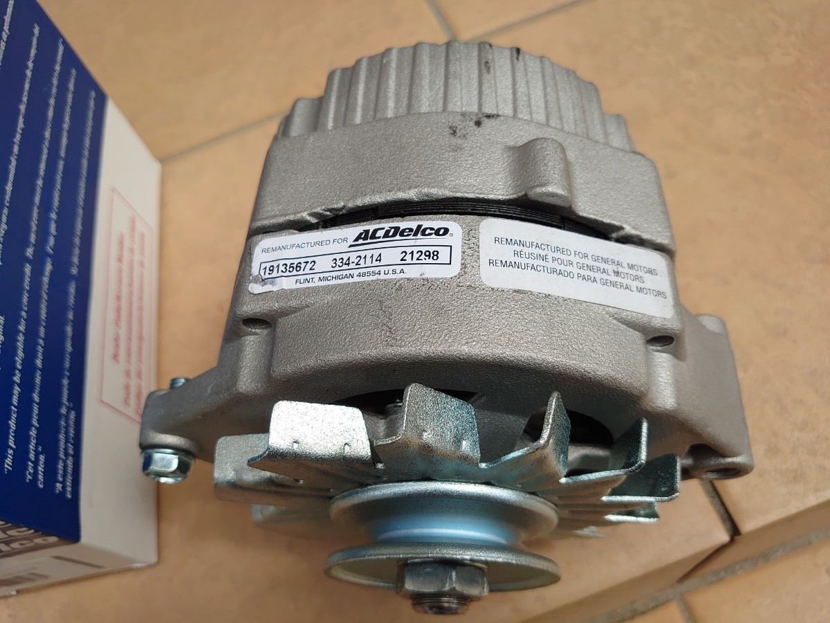 未使用に近い】ACDelco ACデルコ オルタネーター エルカミーノ 