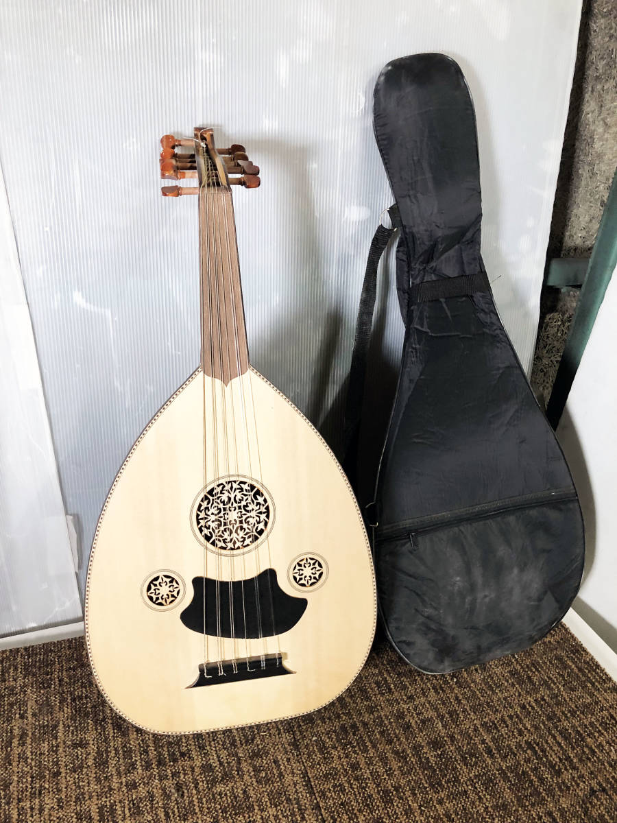 20 106-496702-10 [S] Aria アリア LUTE 門野巌作 リュート No.L85