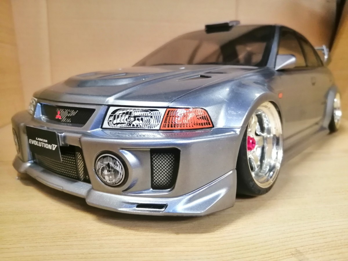 タミヤ ランサーエボリューションV TT-02 タミヤ tt02 ランエボ5 未