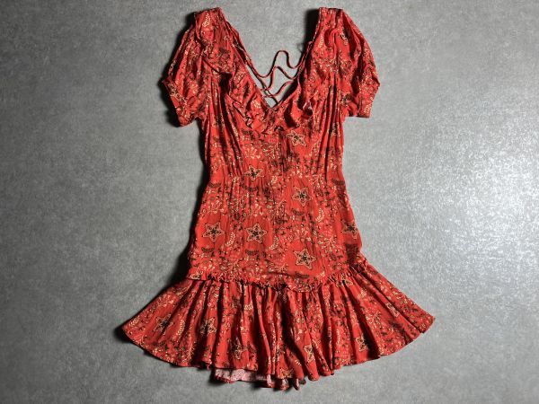 未使用に近い】2,5万◇新品◇SPELL&THE GYPSY◇夏◇花柄レトロのサマー  