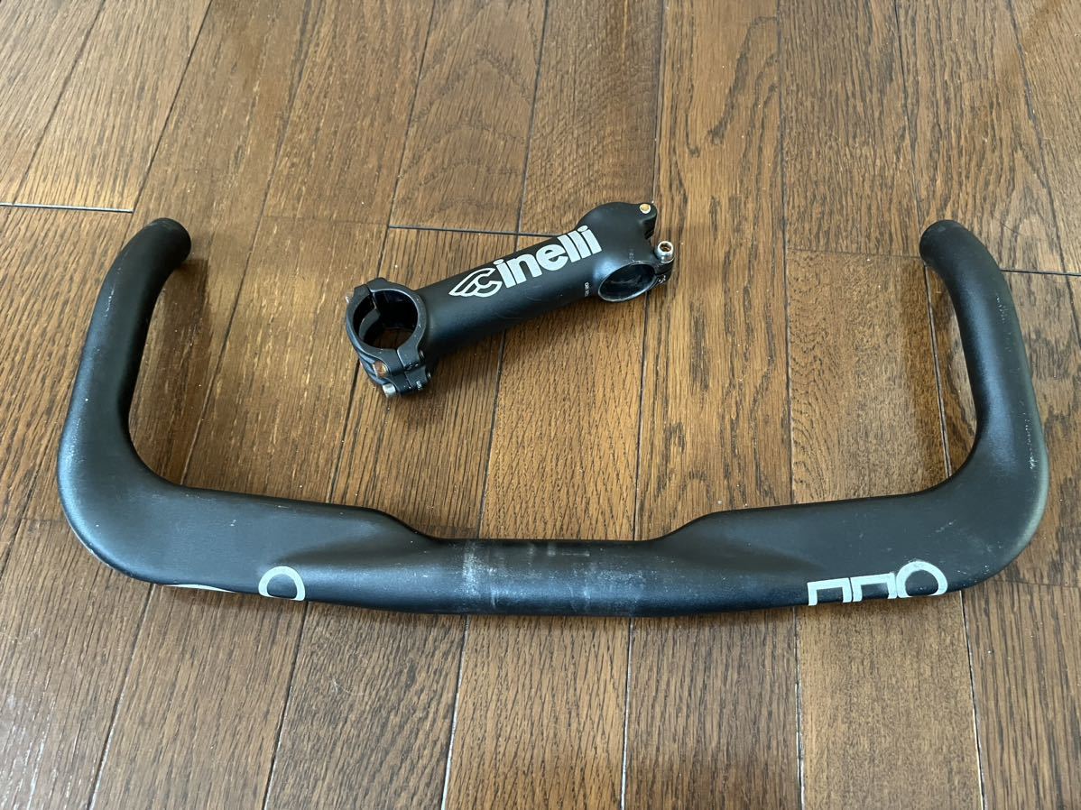 傷や汚れあり】CINELLI チネリMASH ブルホーンバー ステム