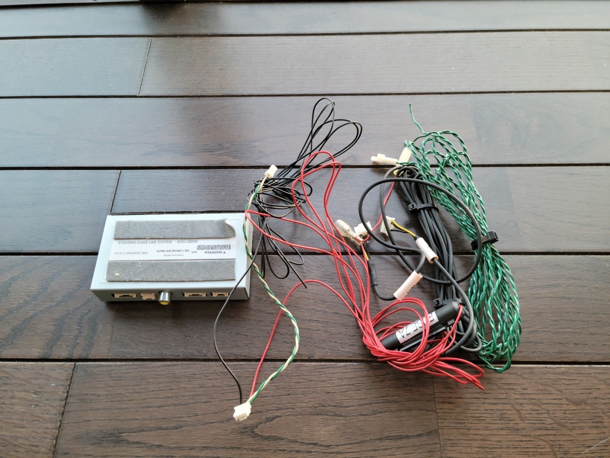 アルパインSGS-C920Dステアリング連動ユニットカメラ付アル