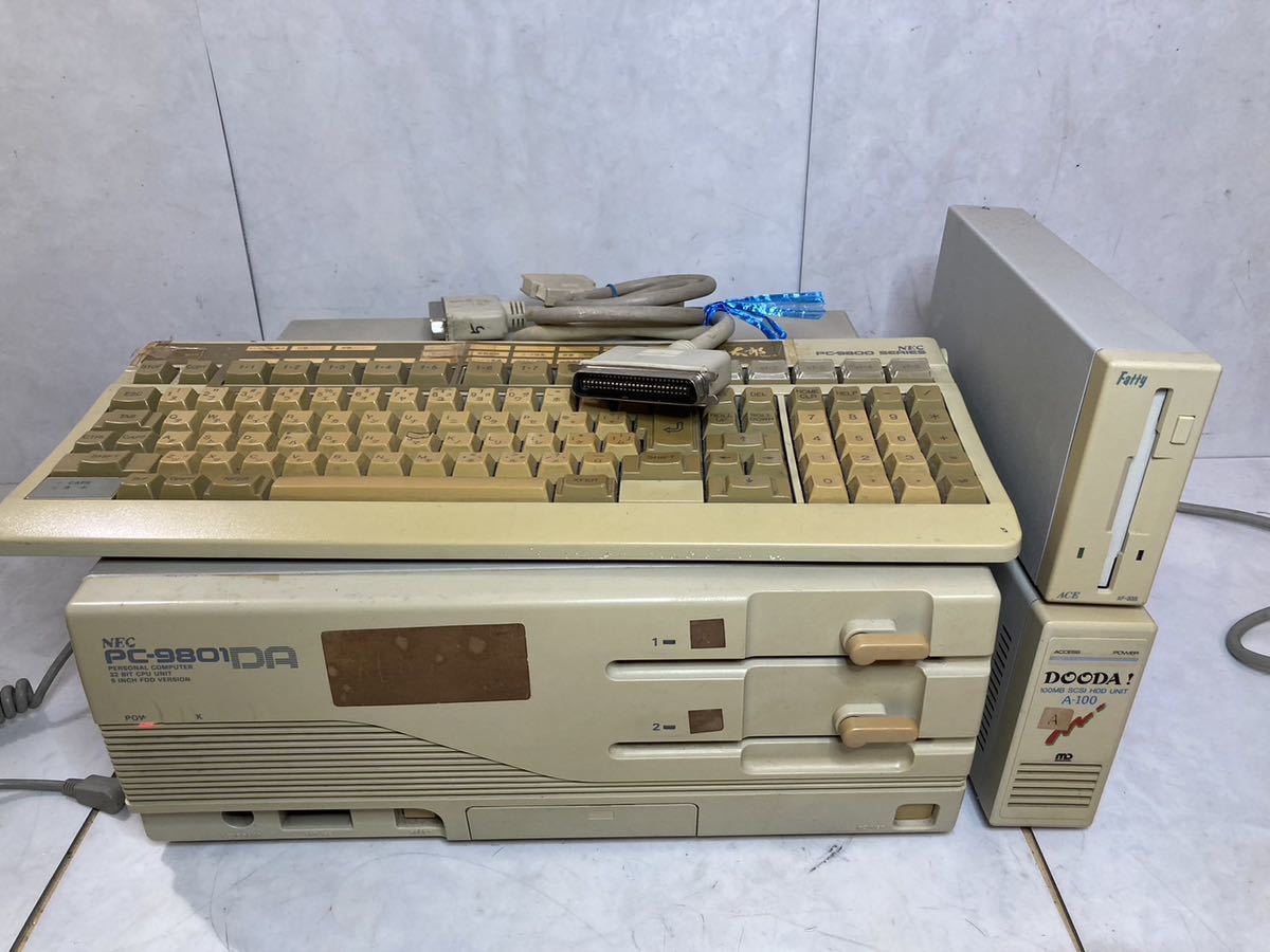ジャンク〉NEC パソコン PC-9801CV21 Personal Computer (昭和レトロ