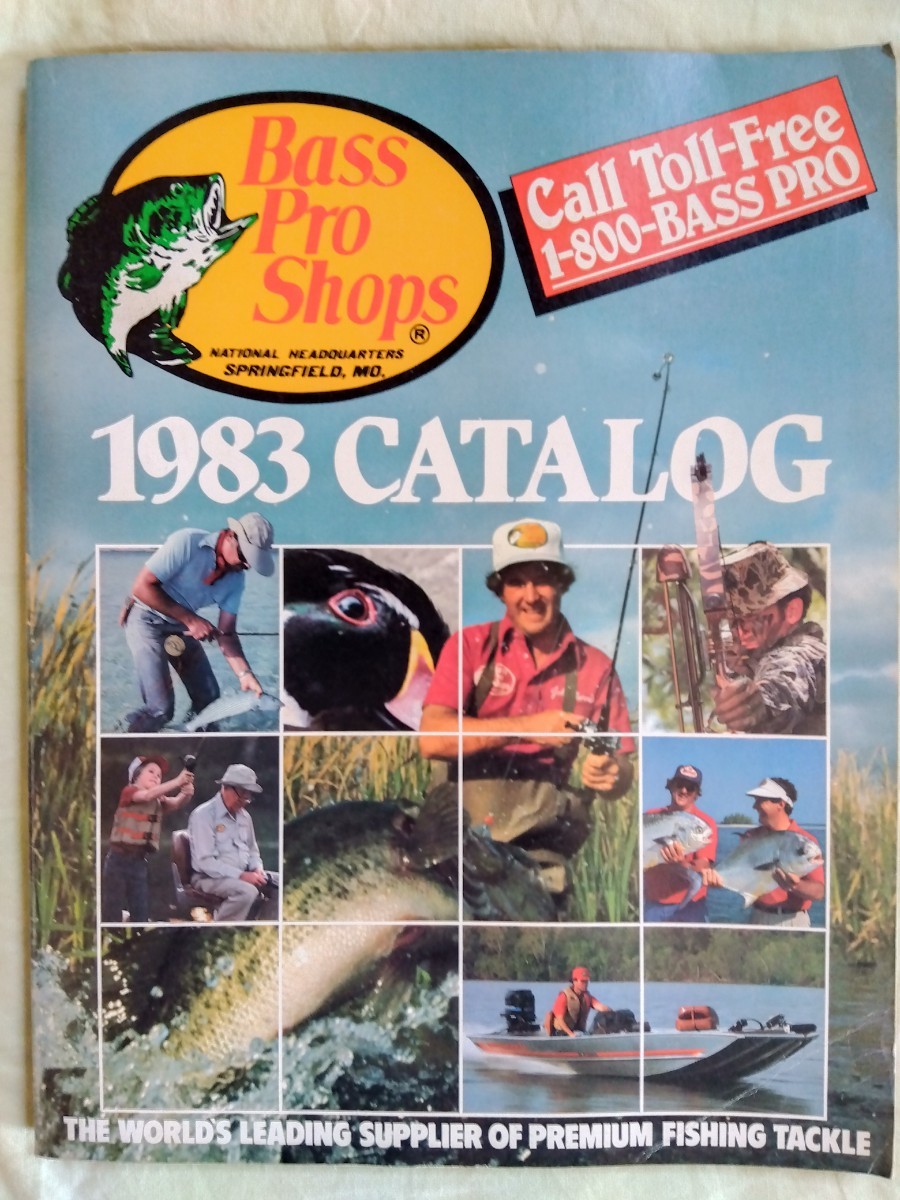 バスプロショップカタログ1990年〜 6冊　フィッシング やや傷や汚れあり】1983 バスプロショップ カタログ BASS PRO CATALOG