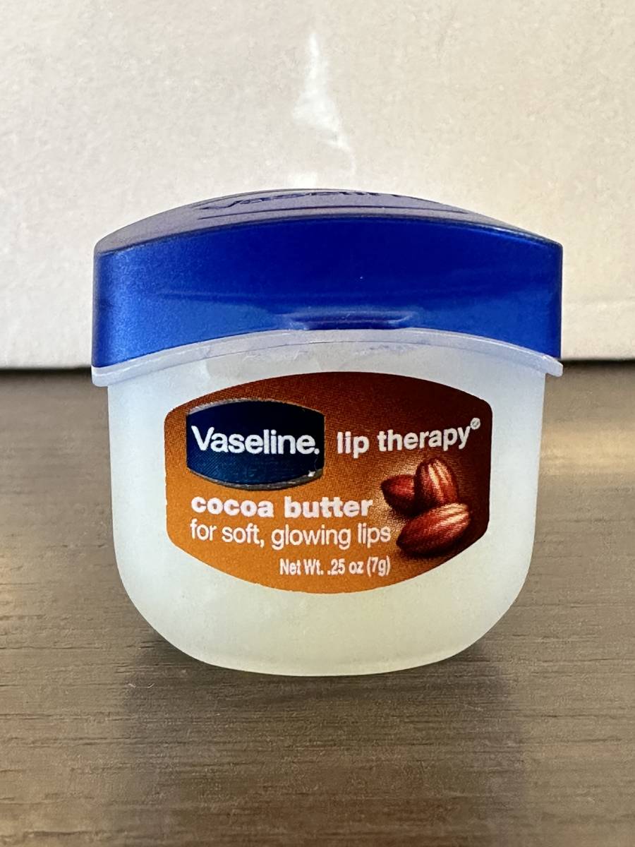 【未使用】未開封新品 Vaseline ペトロリュームジェリー リップ セラピー cocoa butter ココアバター 7g