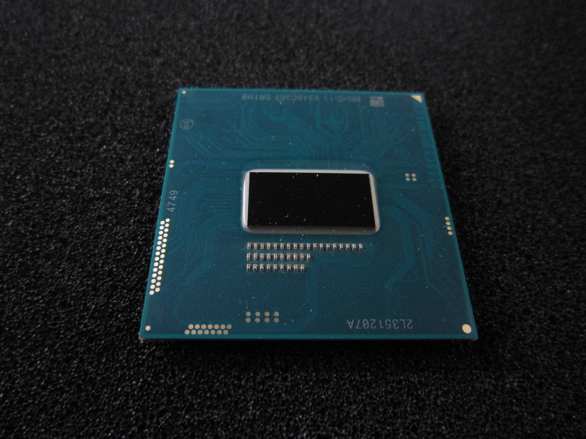 【傷や汚れあり】INTEL Core i5-4300M 2.60GHz SR1H9 動作確認(IPDT)済の落札情報詳細 - ヤフオク落札価格 ...