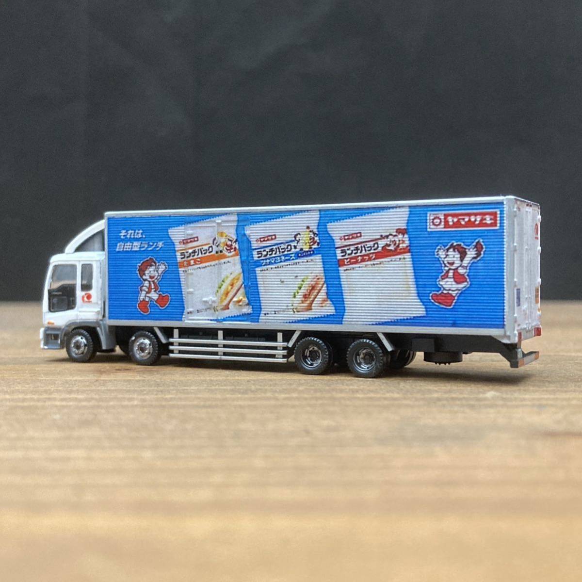 トラックコレクション改造 ヤマザキパン ランチパック デカール制作
