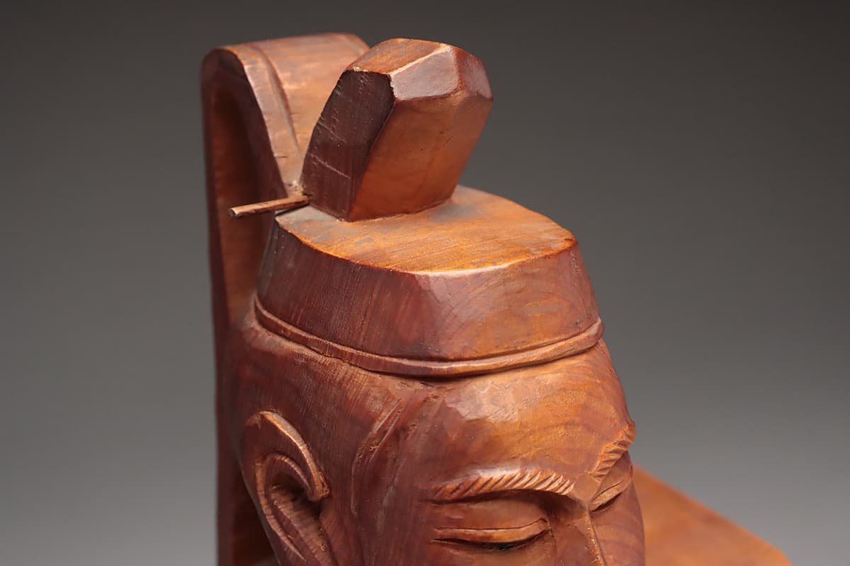 木彫「忠明」作